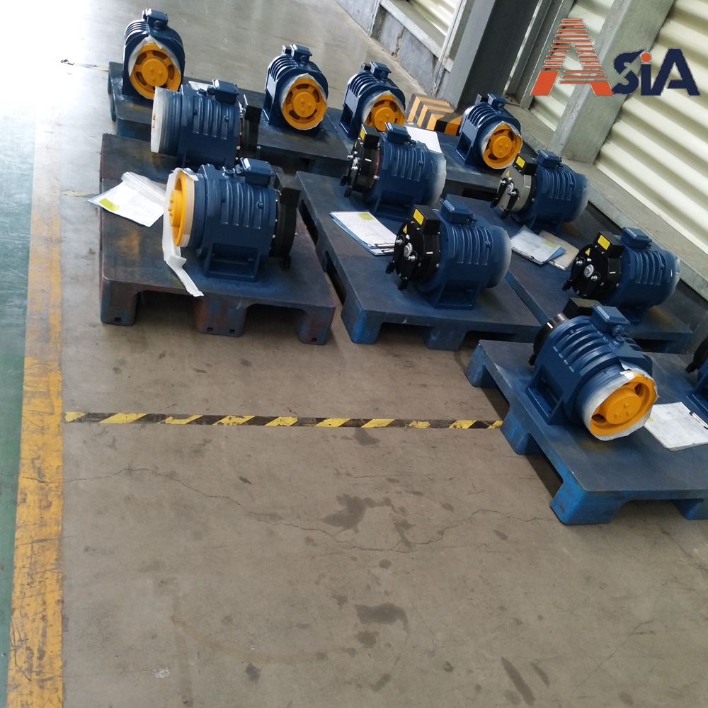 Các sản phẩm mô-tơ tời cáp thang máy do Thang Máy ASIA cung cấp