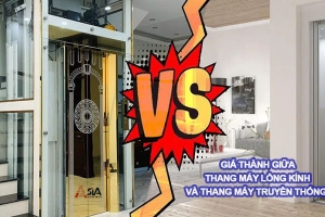 So sánh thang máy lồng kính và thang máy truyền thống có gì khác nhau?