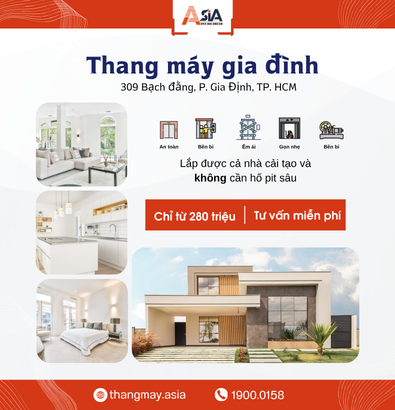 Kích Thước Thang Máy Gia Đình Bao Nhiêu