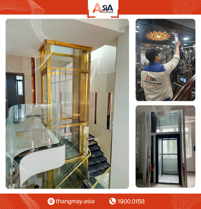 Thang Máy Mini 2 Người Cho Nhà Cải Tạo