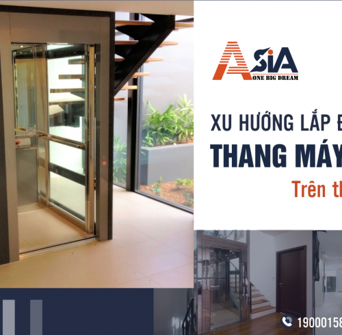 Xu hướng lắp đặt thang máy thủy lực trên thế giới