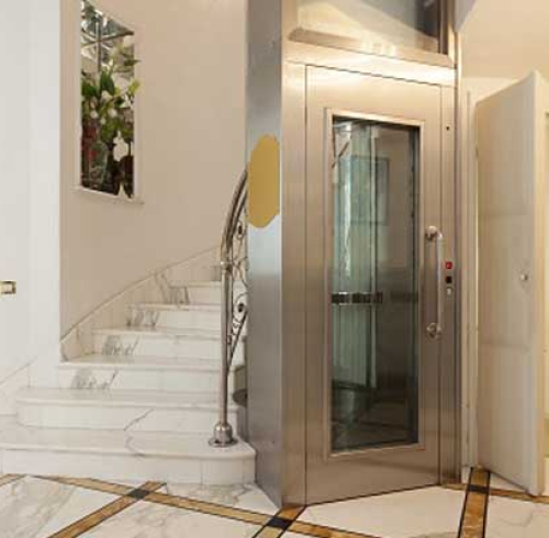 Thang máy thủy lực 2 tầng - Thiết kế thang máy hot nhất 2024