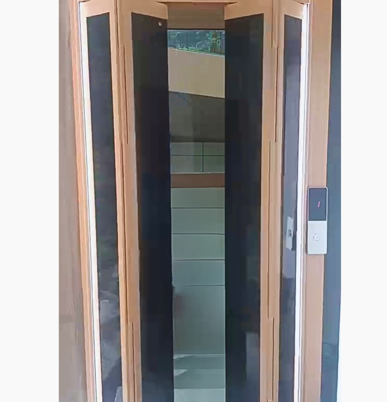 Cửa gấp điện tự động thang máy Asia