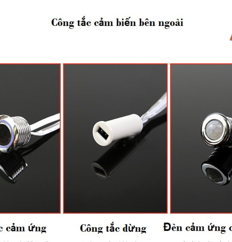 Cảm biến thân nhiệt đóng mở điện cho đèn led thang máy