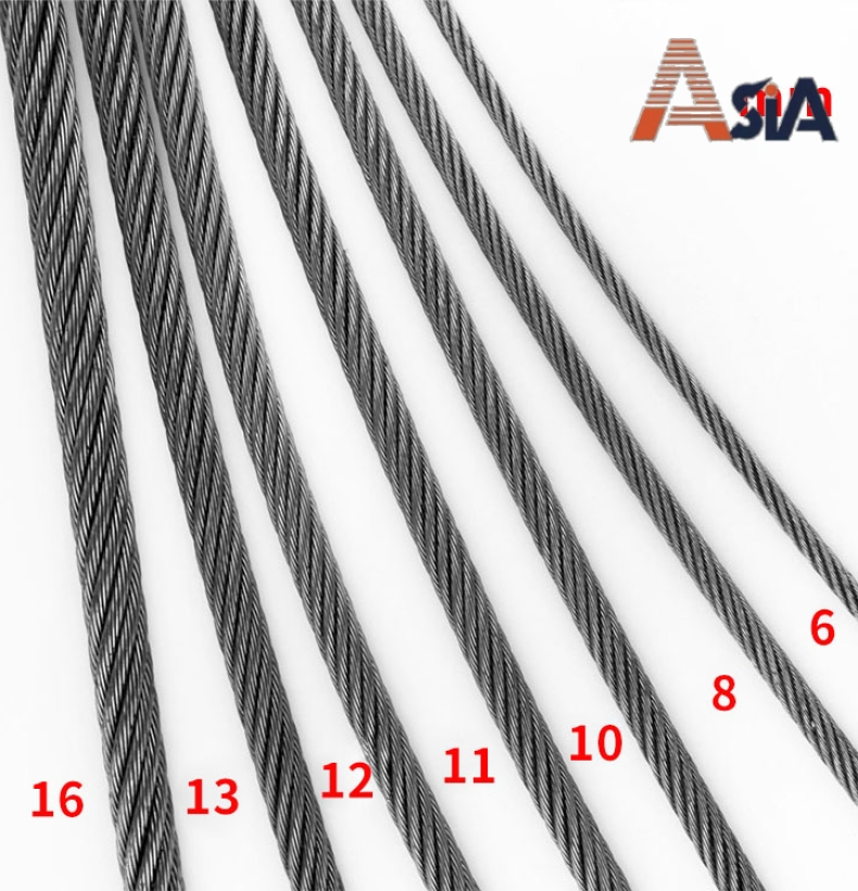 Cáp kéo thang máy asia
