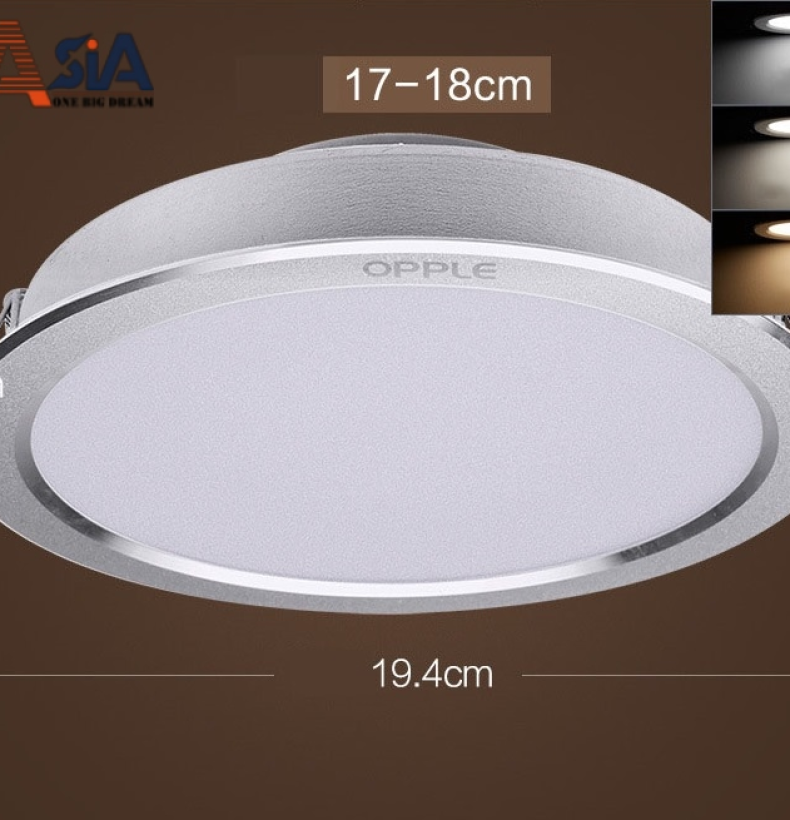 Đèn led trần opple cảm ứng thân nhiệt thang máy cao cấp