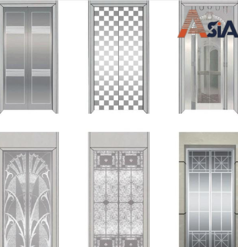 Mẫu cửa thang máy Asia