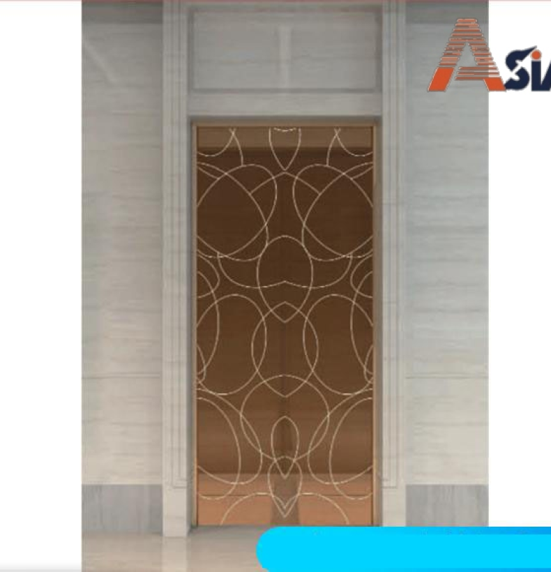 Mẫu cửa thang máy Asia
