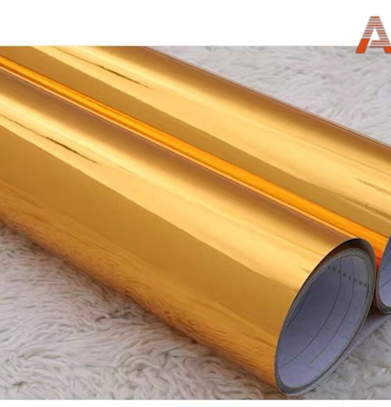 Miếng dán giả kim loại nội thất thang máy Asia