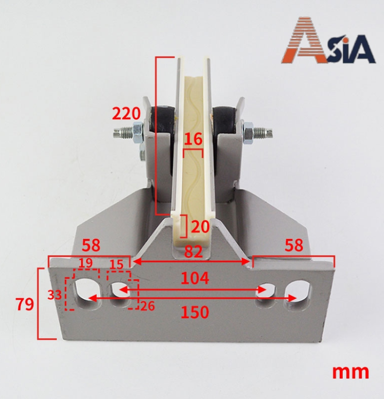 Shoe dẫn hướng thang máy Asia