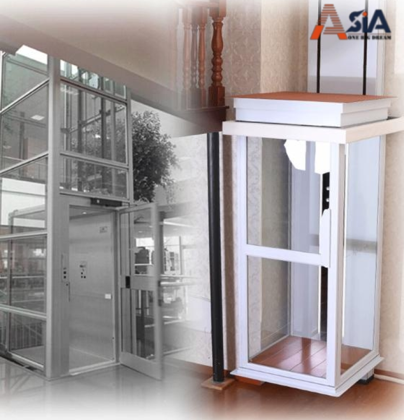 Thang máy biệt thự trong nhà, ngoài trời