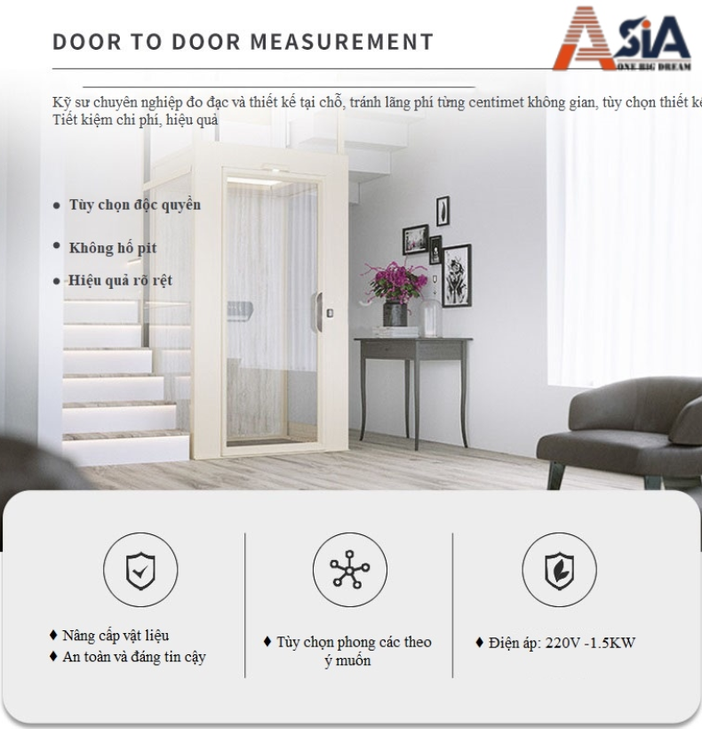 Thang Máy Tiêu Chuẩn | Thang Máy Asia