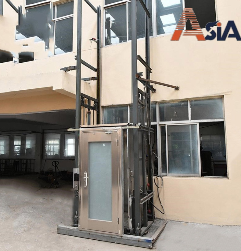 THANG MÁY GIA ĐÌNH NHỎ KHÔNG HỐ PIT