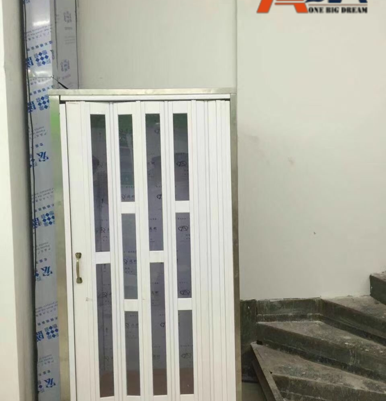 Thang máy thuỷ lực cabin bao kính