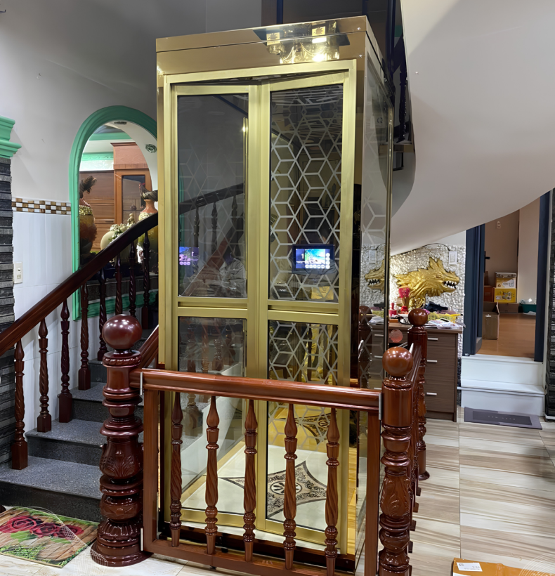 THANG MÁY THỦY LỰC GIÁ RẺ CHO GIA ĐÌNH