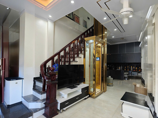 mẫu thang máy gia đình xi lanh điện giá bao nhiêu