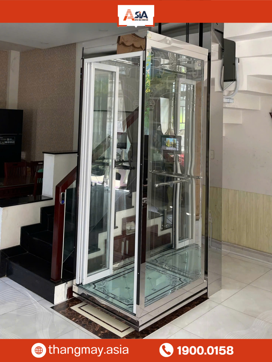 thang máy thủy lực giá rẻ cho nhà phố và biệt thự mini