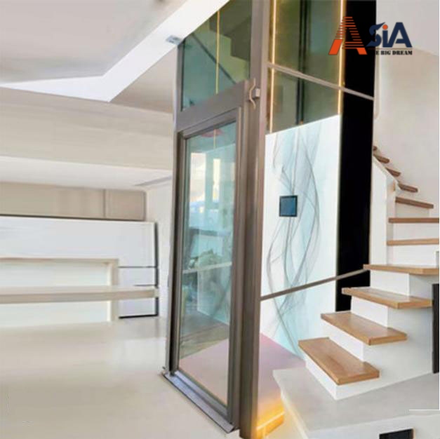 Lắp đặt thang máy cabin trần Asia cho không gian thêm phần sang trọng