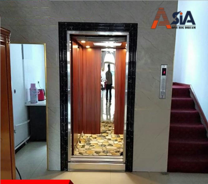 Công trình lắp đặt thang máy Asia tại nhà riêng 