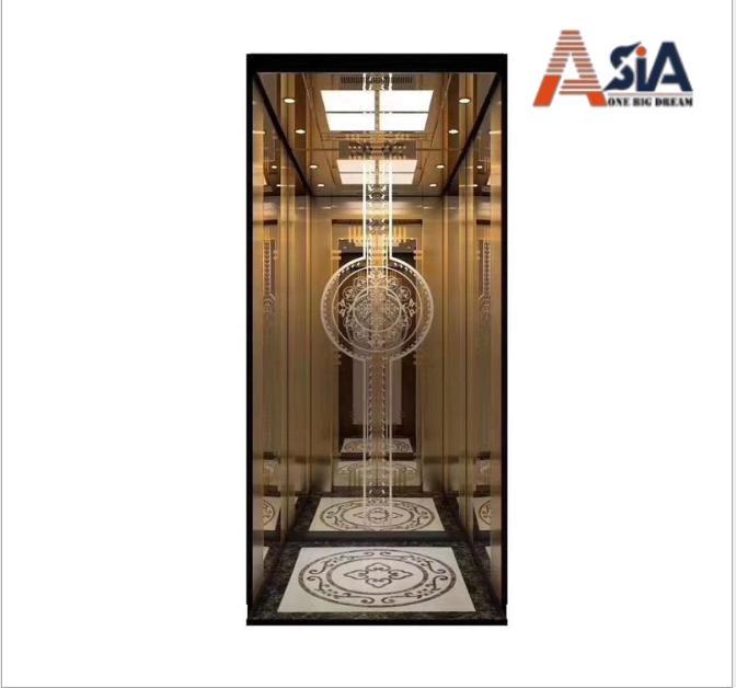 Thiết kế thang máy thuỷ lực Asia 11 tinh tế, đẳng cấp phù hợp với nhiều loại hình kiến trúc